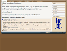 Tablet Screenshot of lazyjeff.com